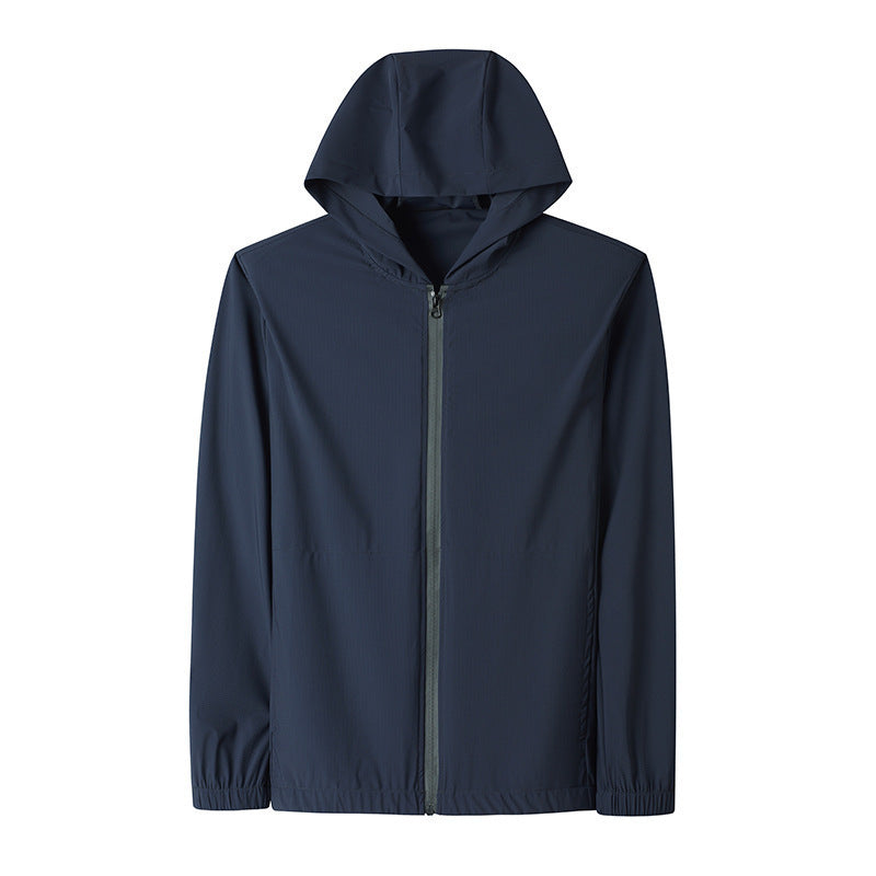 Image of Korean Version Sun-protective Clothing Suit Fashion Loose Casual Hooded Thin