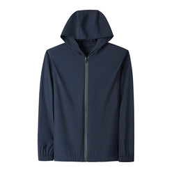 Image of Korean Version Sun-protective Clothing Suit Fashion Loose Casual Hooded Thin