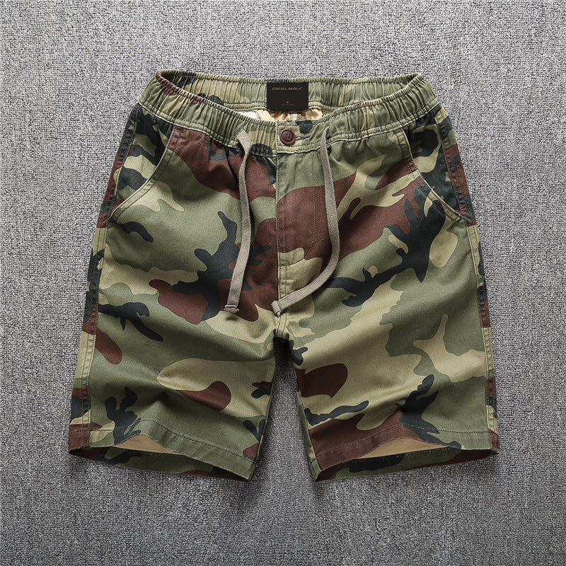 Image of Summer Camouflage Workwear Shorts