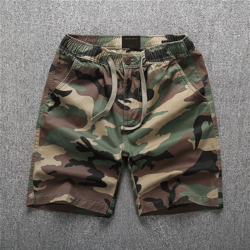 Image of Summer Camouflage Workwear Shorts