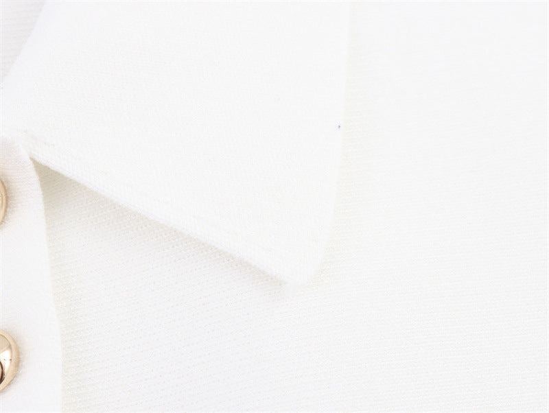 Image of Short Skirt Hem Knitted Vest Top