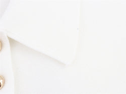 Image of Short Skirt Hem Knitted Vest Top