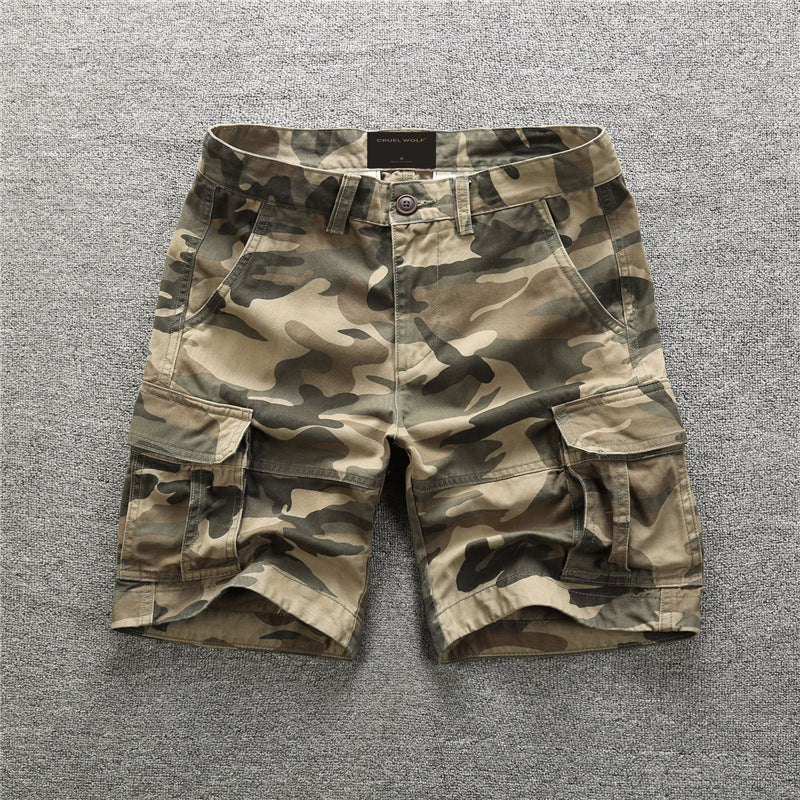 Image of Summer Camouflage Workwear Shorts