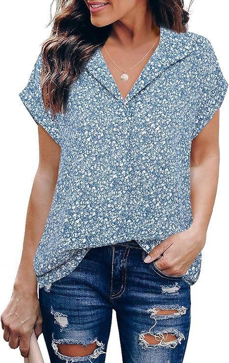 Image of Casual All-matching Fashion Trend Stripes Women's Shirt Top