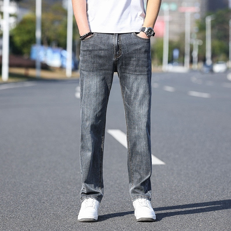 Image of Thin Stretch Business Casual All-match Trousers