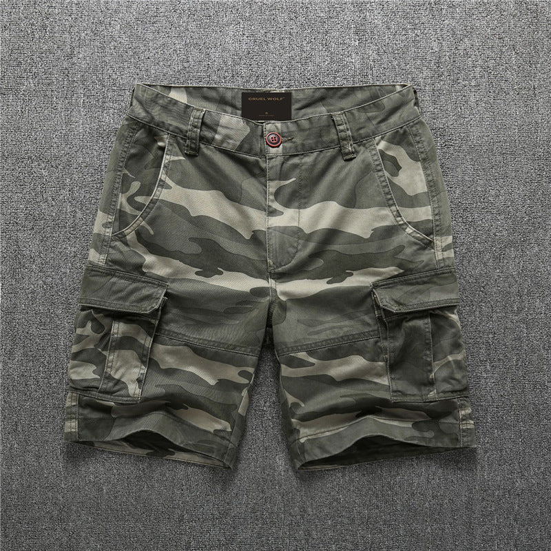 Image of Summer Camouflage Workwear Shorts