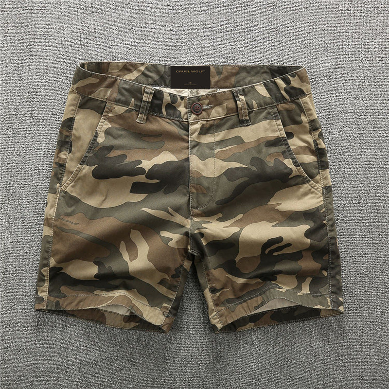 Image of Summer Camouflage Workwear Shorts